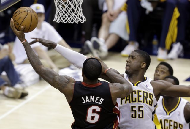 Απάντησαν οι Χιτ μέσα στην Ιντιάνα και έκαναν το 2-1 στις νίκες